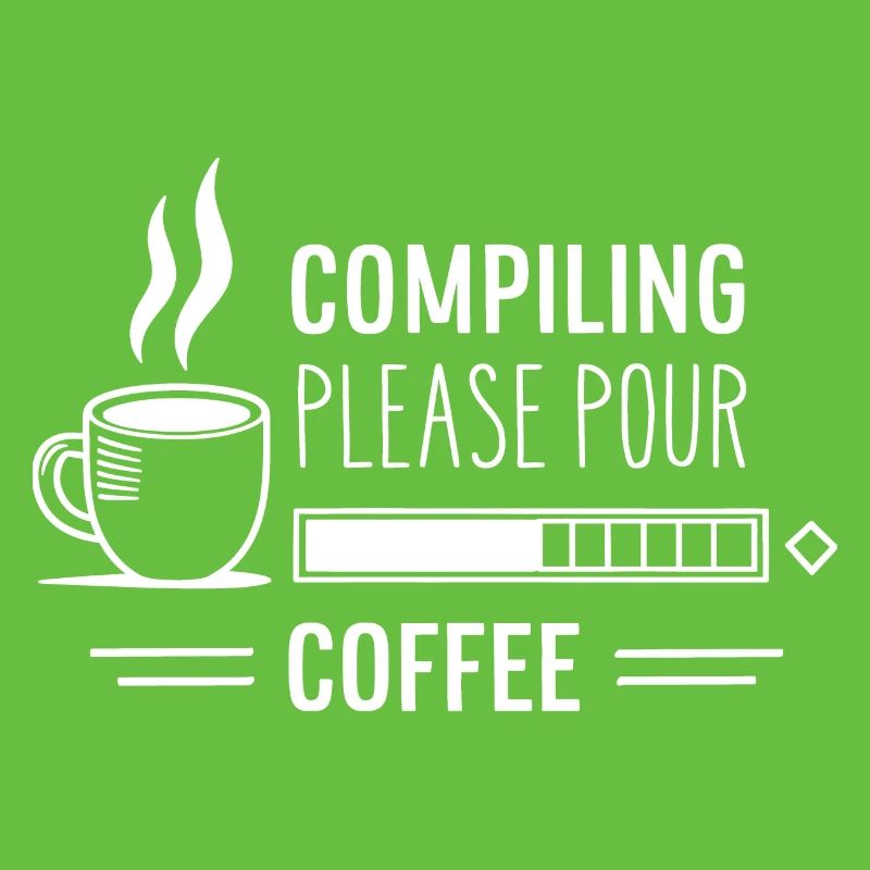 Programmers generate code from coffee