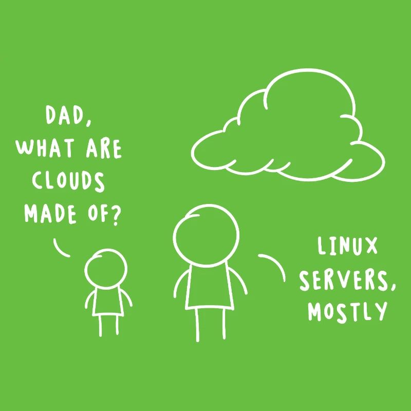 Linux Server Cloud Computing : Drôle de remarque