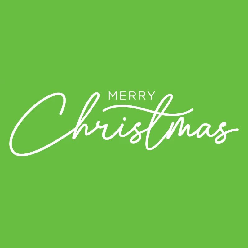 Elegant White Christmas Script