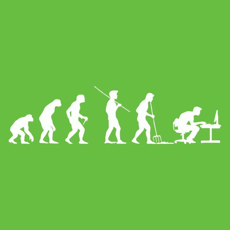 Evolution Programmierer Computerfreak