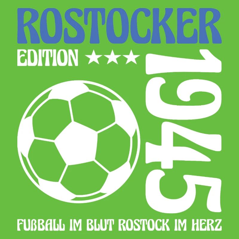 Rostocker Geburtstag 1945 Fußball Geschenk
