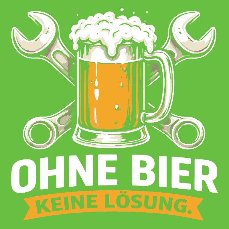 Pas de solution sans bière – Camiseta Beer & Tools