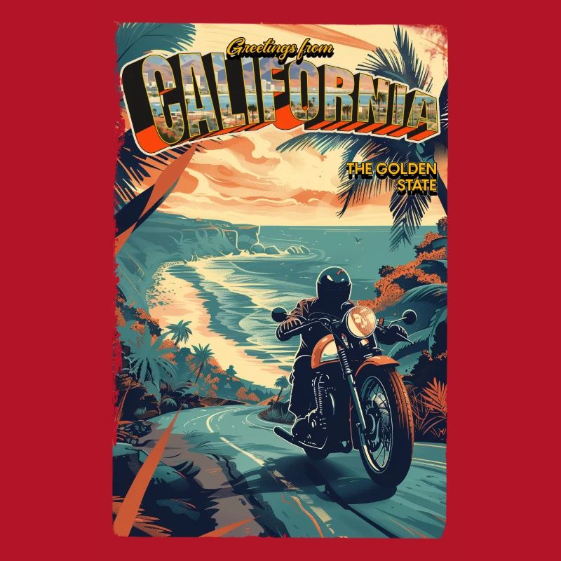 Motorcycle Greetings California