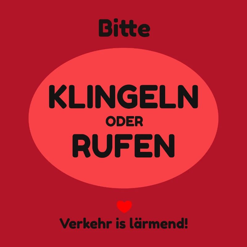 Klingeln oder rufen!
