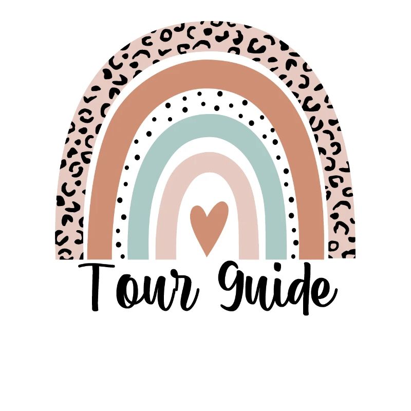 Reiseleiter Rainbow Leopard Funny Tour Guide Geschenk