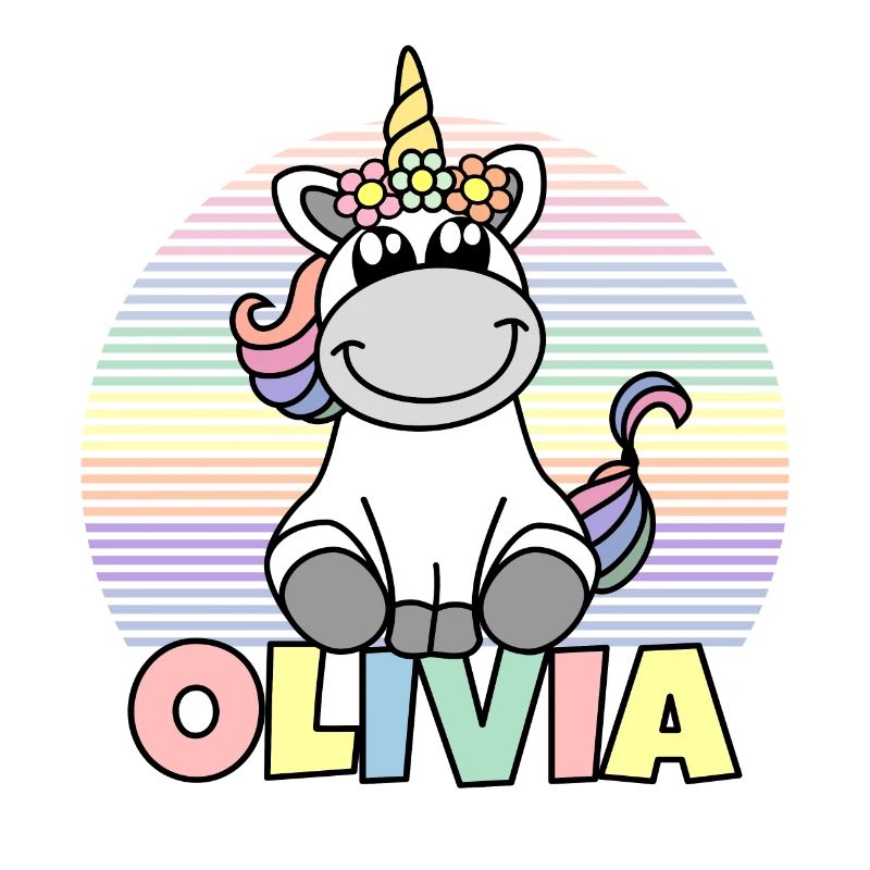 Nom de la licorne Olivia