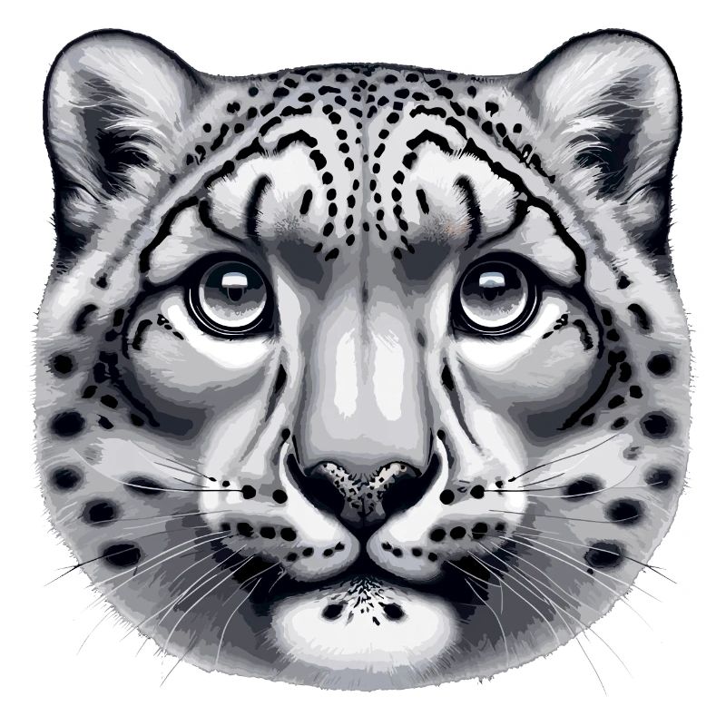 Snow Leopard Leopard White Leopard