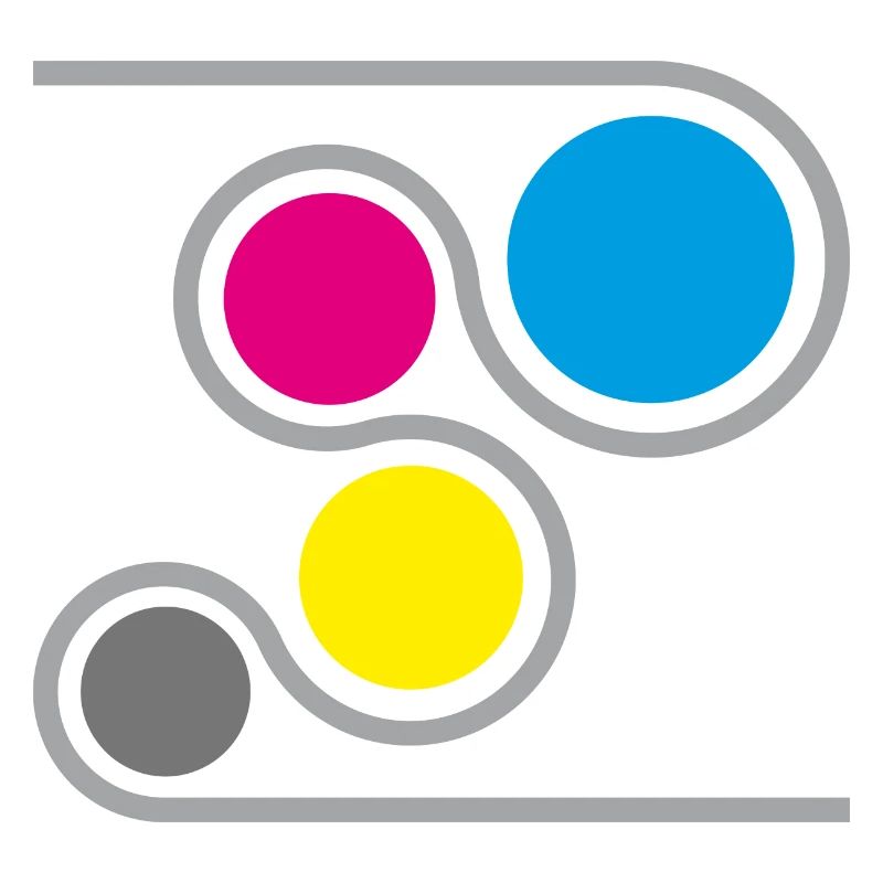 Drucker CMYK Grafik