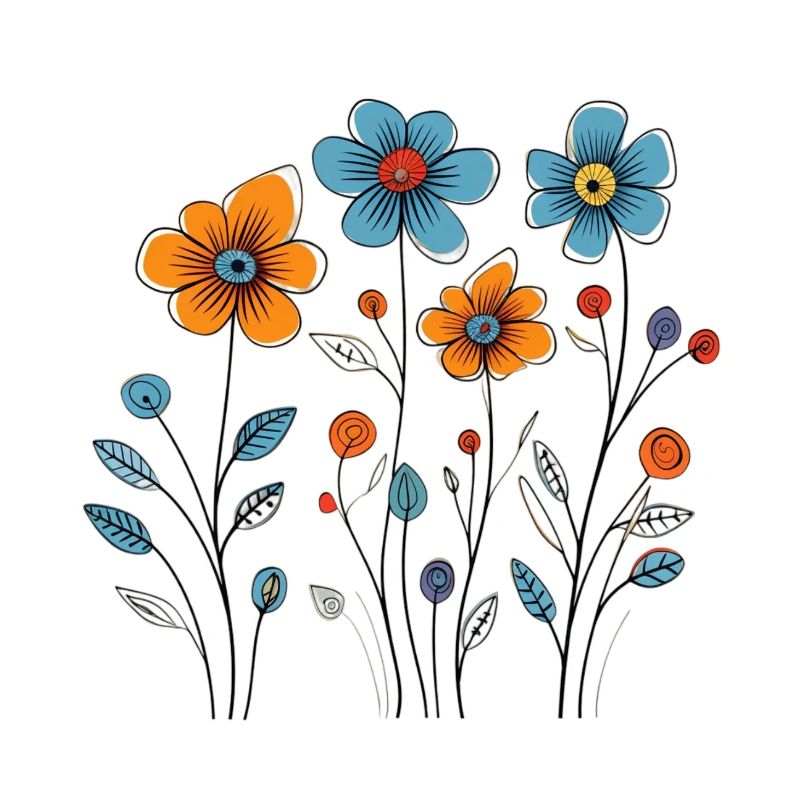 Mélange de fleurs