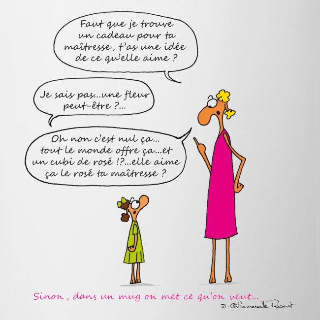 Maîtresse - Cadeau de fin d'année - Fille