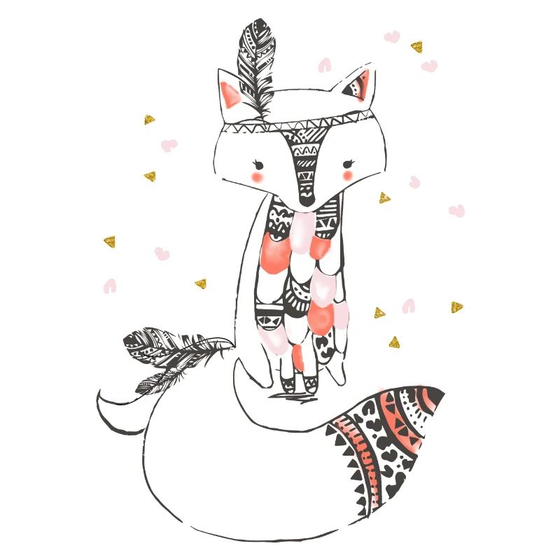 Fuchs-Indianer-Mädchen