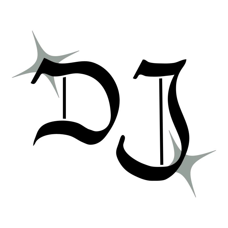 DJ monogram