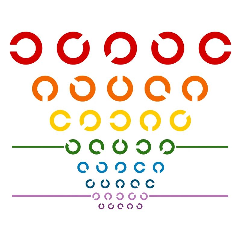Test de l’œil arc-en-ciel