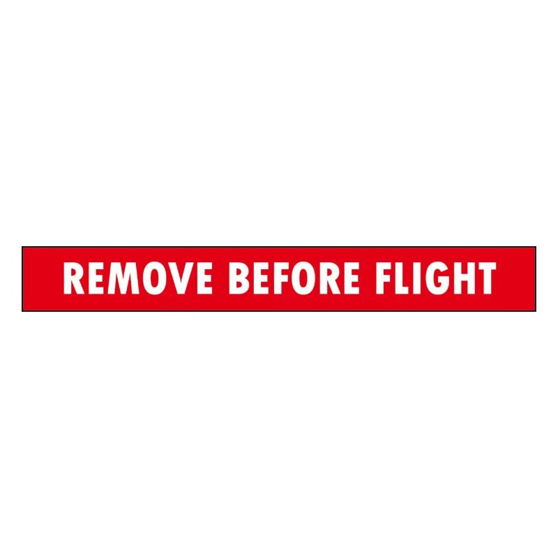 Remove before flight