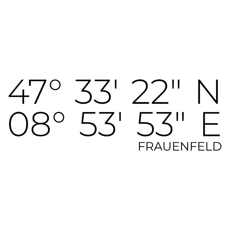 Coordinates Frauenfeld Thurgau