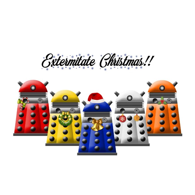 dalek exterminate xmas