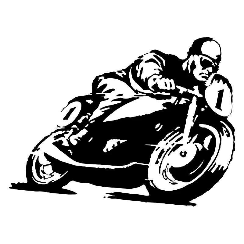 Moto classique vélo001
