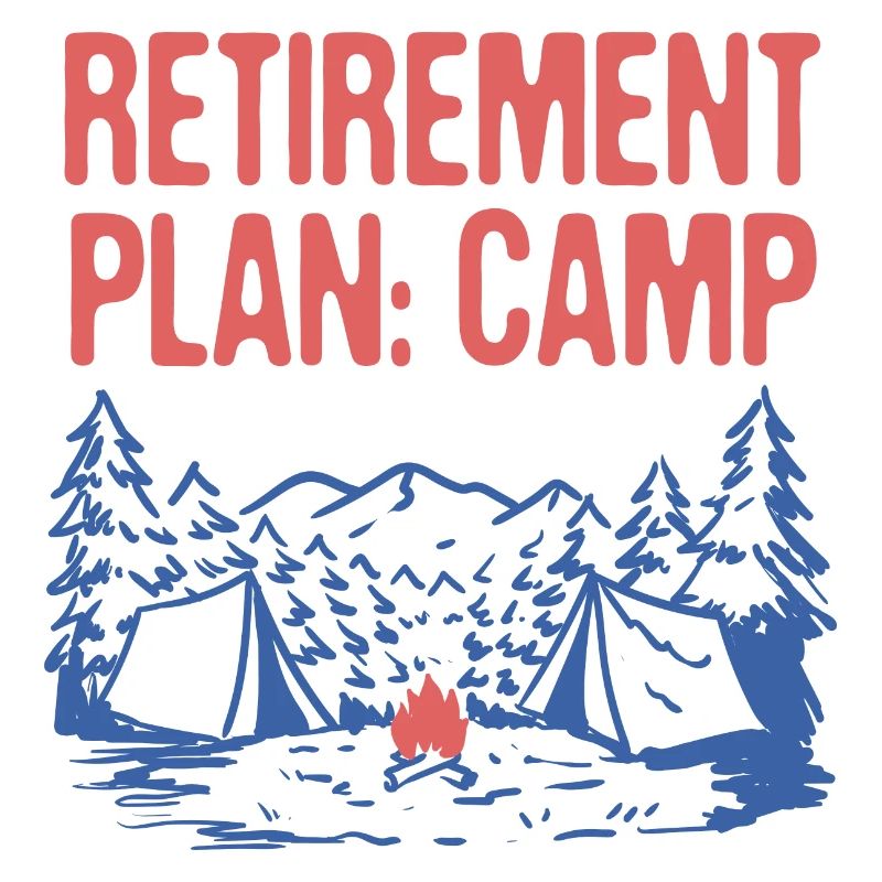 Plan de retraite Camp Retraité Camping Personnes âgées