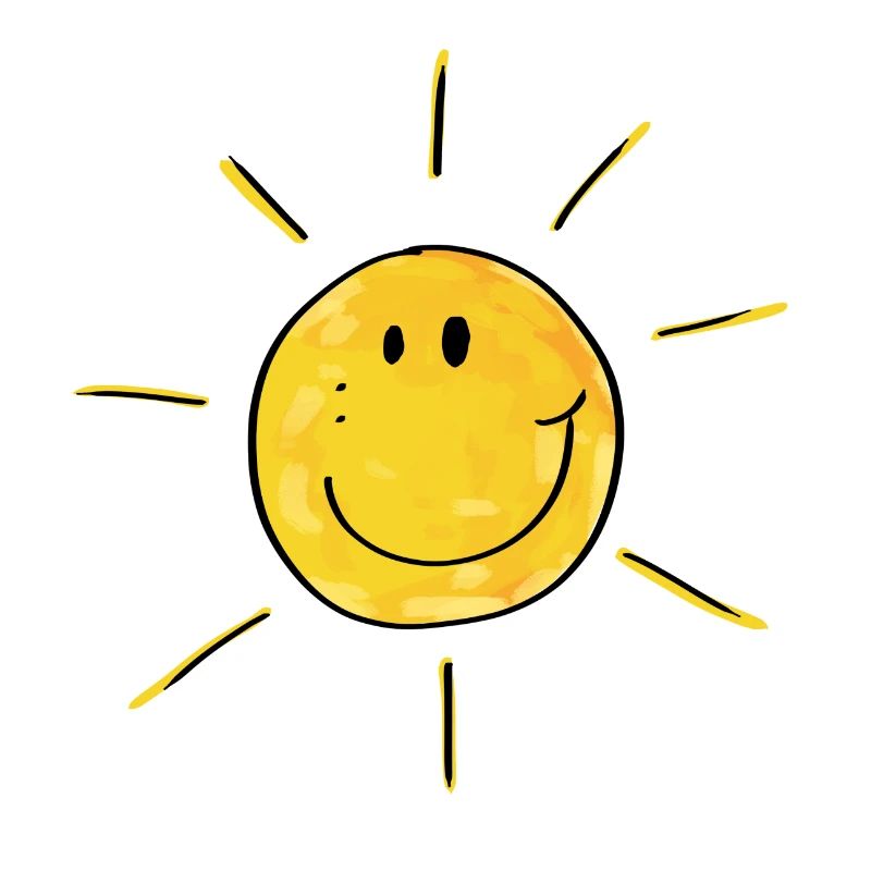 Peu de soleil - Sun - été - vacances