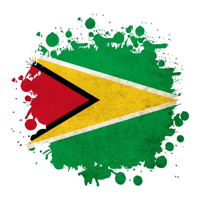 blob drapeau de la Guyane