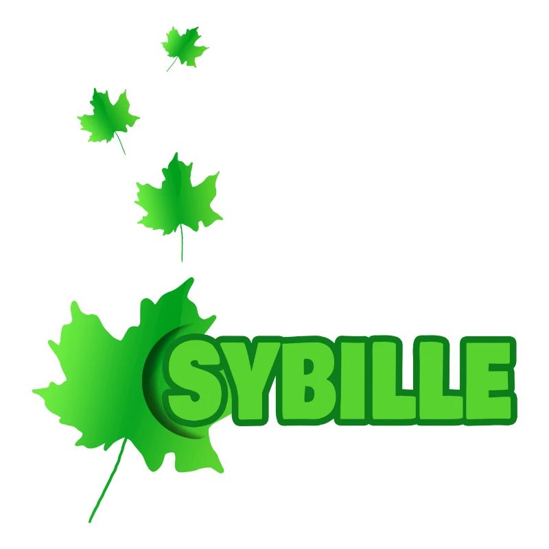 Maple leaf for Sybille Bille First name