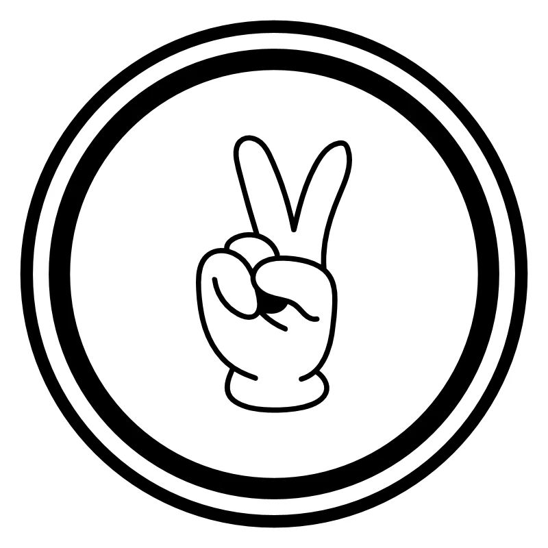 Peace Hand Comic
