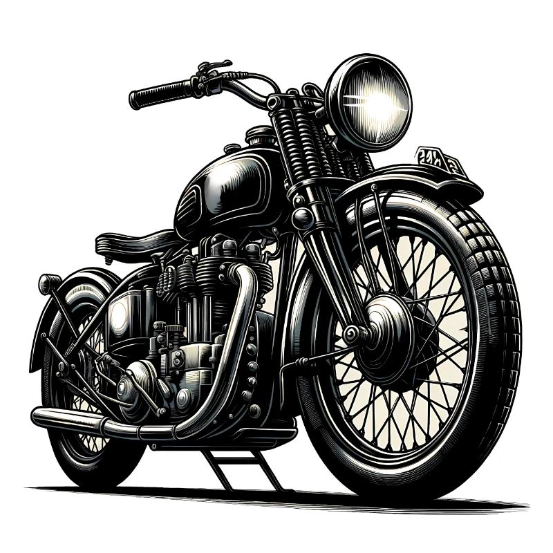 Motorrad Design, Vintage