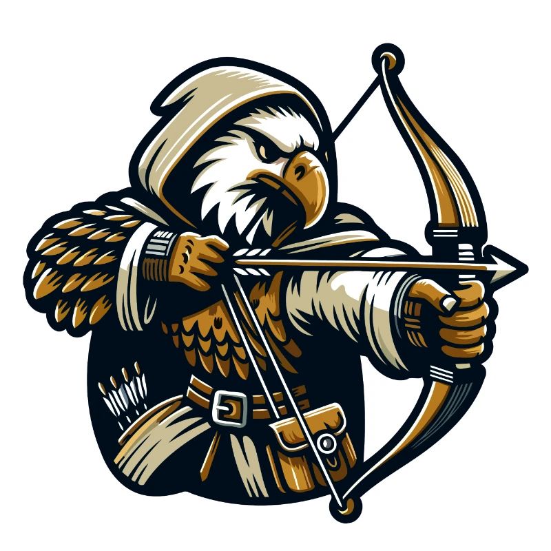 Skyward Archer: The Eagle Marksman