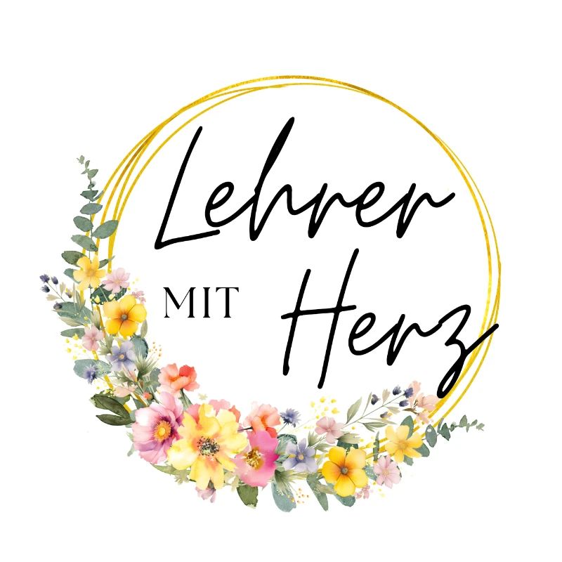 Lehrer mit Herz! Personalisierbares Design