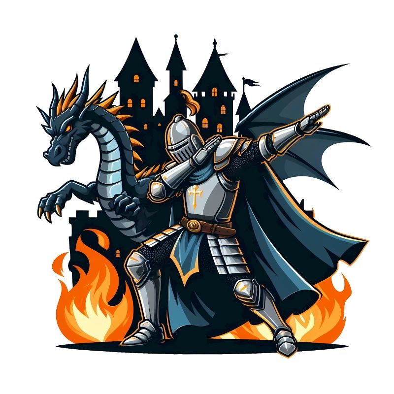 Dabbender Ritter, Mittelalter Kostüm