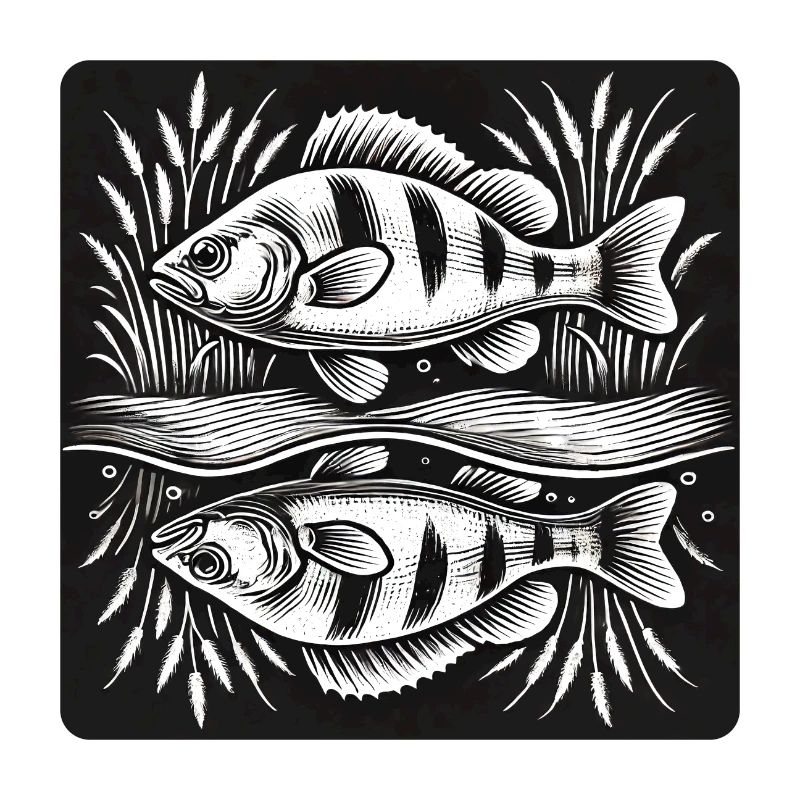 Perche, poisson, ange