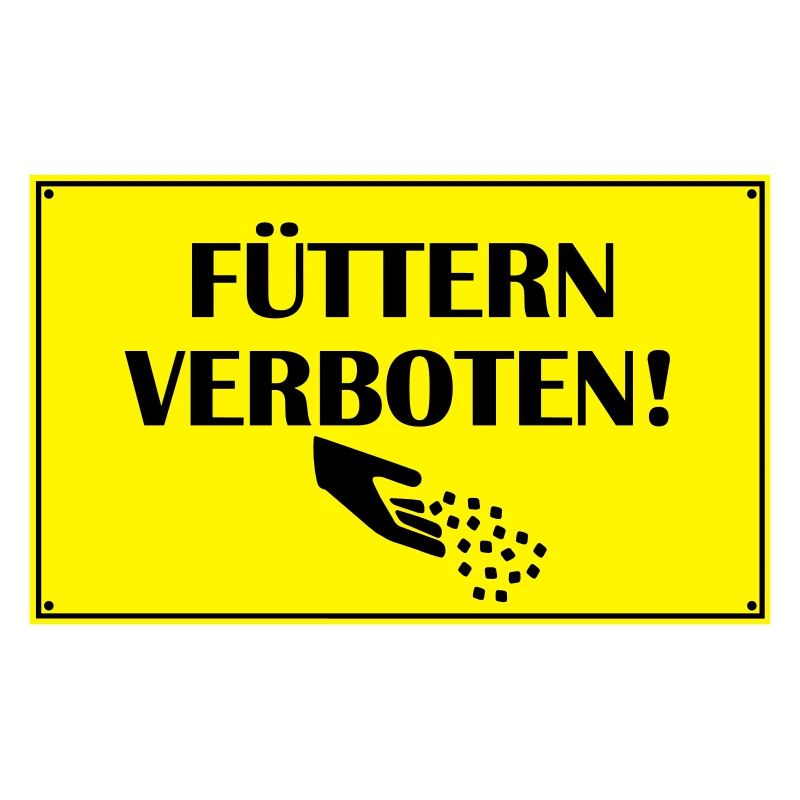 Fuettern forbidden