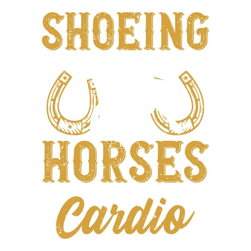 Les chevaux de chaussures sont mon cardio