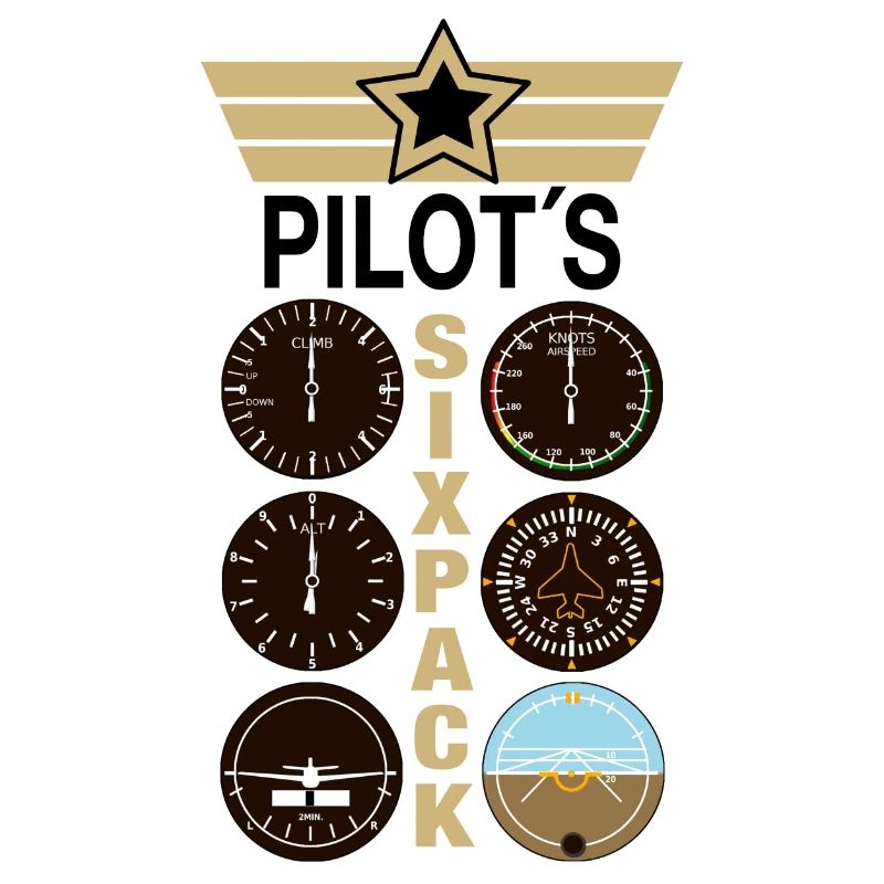 Pilot Flieger SixPack