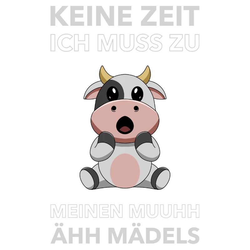 Kuh Bauernhof Witzg Spruch Geschenk