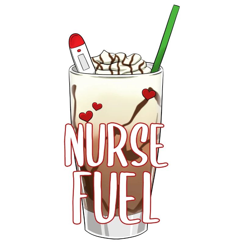 Krankenschwester Energy Kaffee Eiscreme I Geschenk