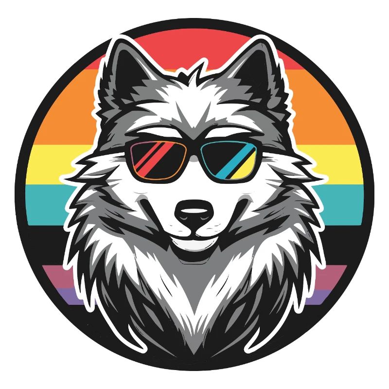 Wolf Comic Cool Summer