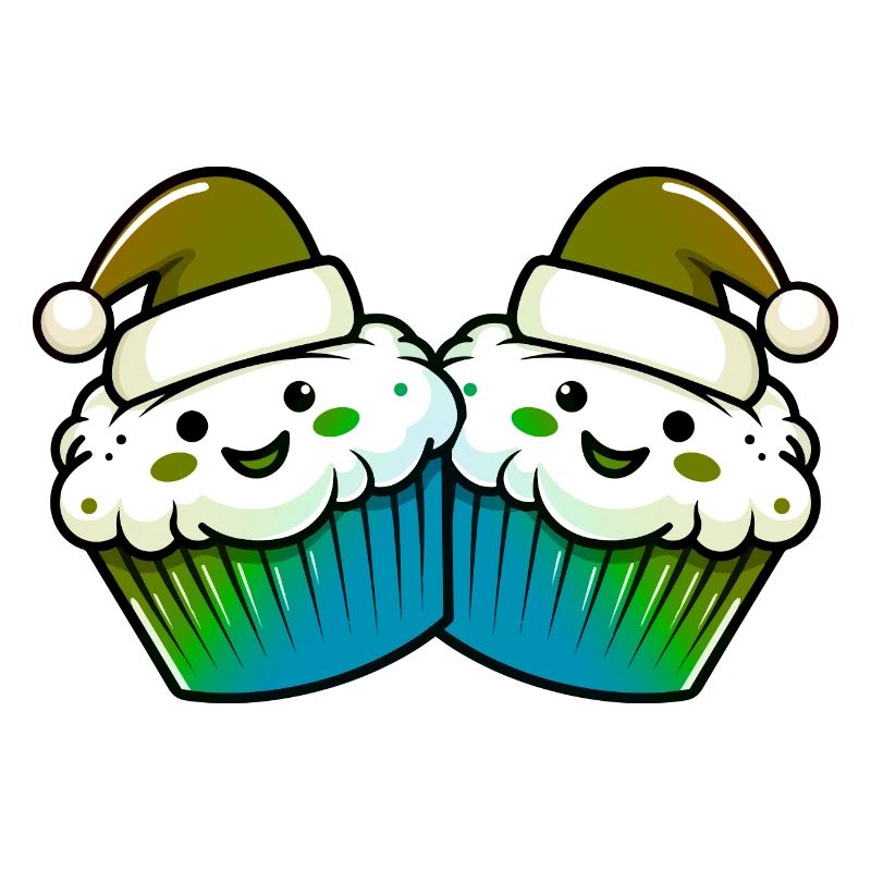 Cuisson du gâteau Muffin Noël