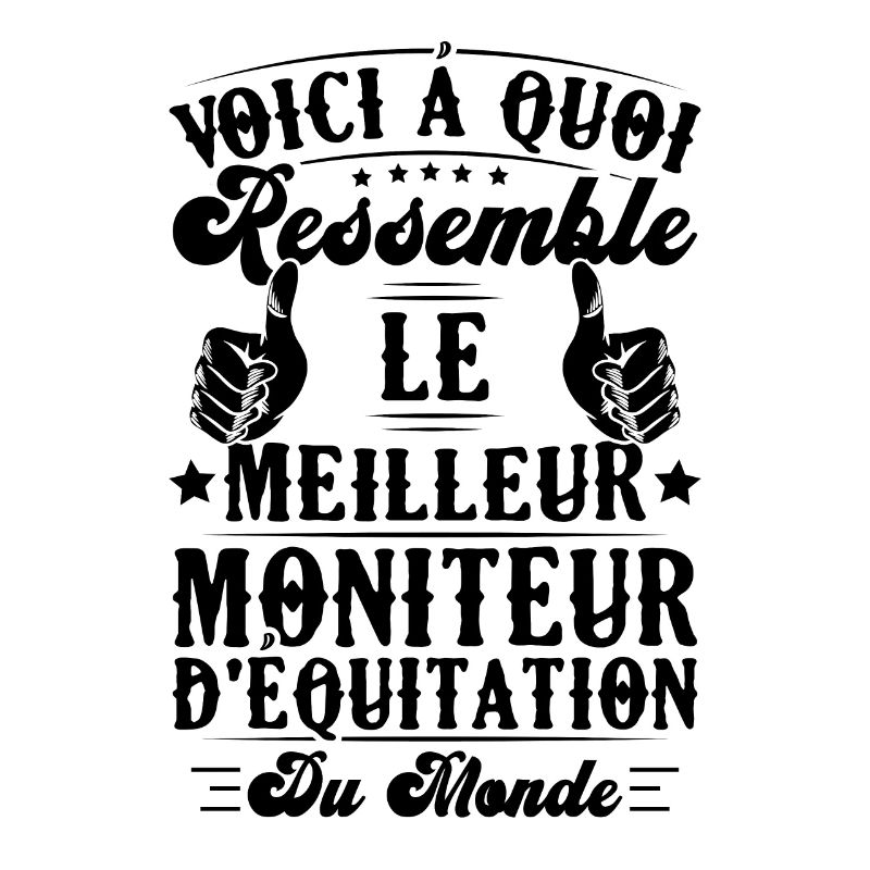 Le meilleur moniteur d'équitation du monde