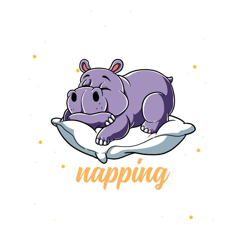 Sleeping Hippo Official Napping