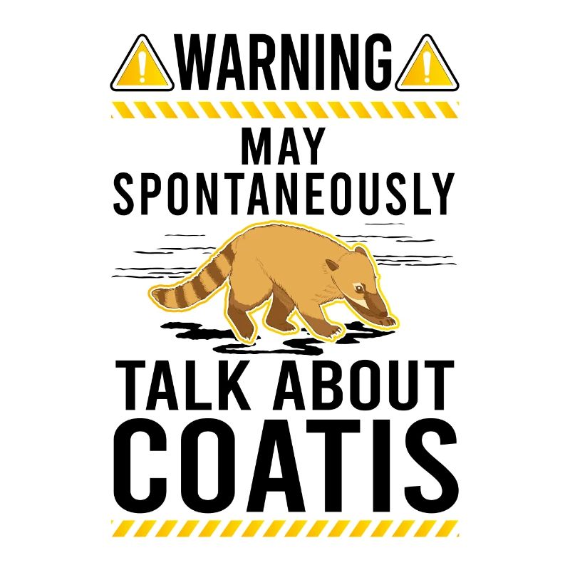 Warning coati proboscis Coati