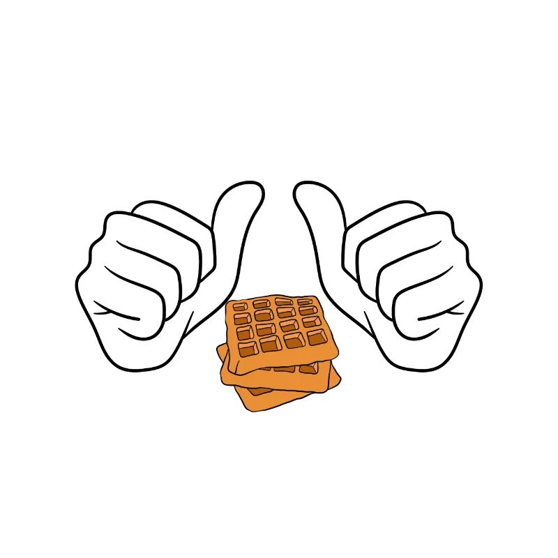Waffle making waffle maker