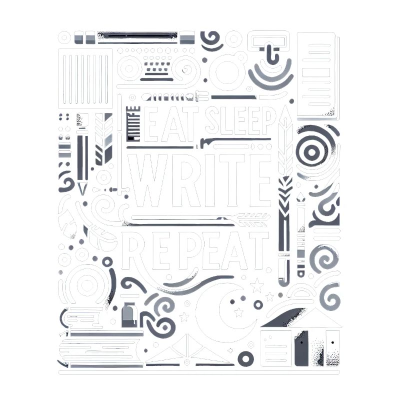 Eat Sleep Write Repeat 6