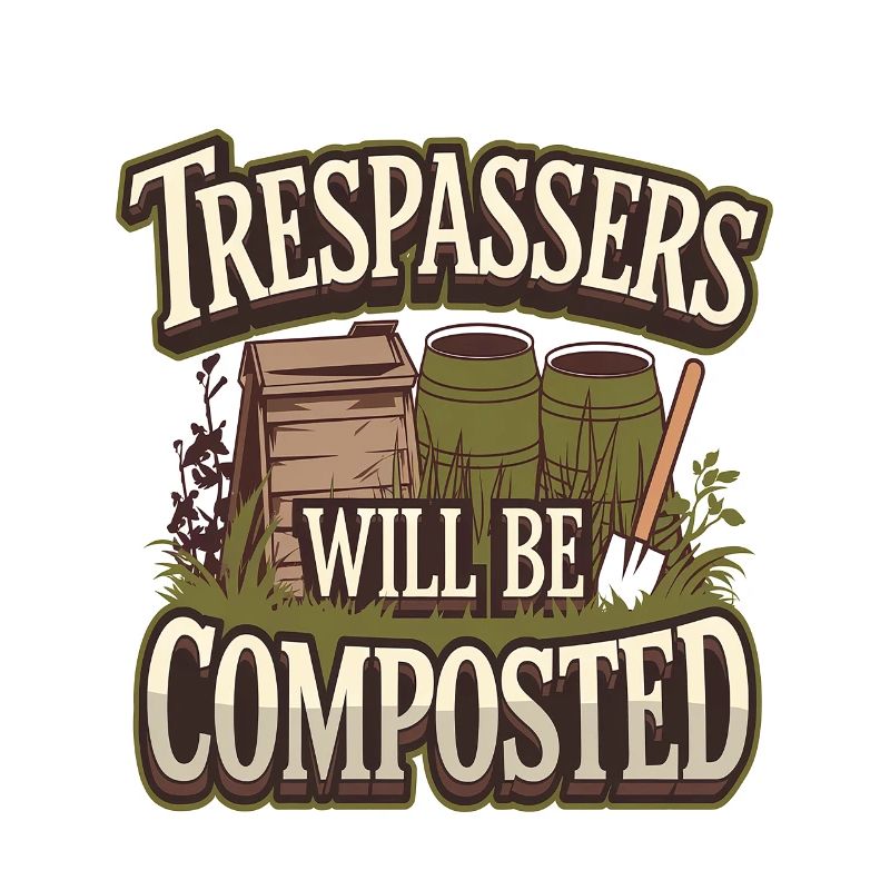 Trespassers Will Be Composted