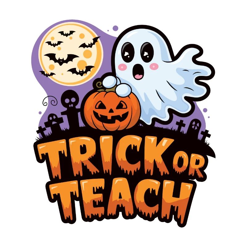Trick Or Teach Halloween Lehrer