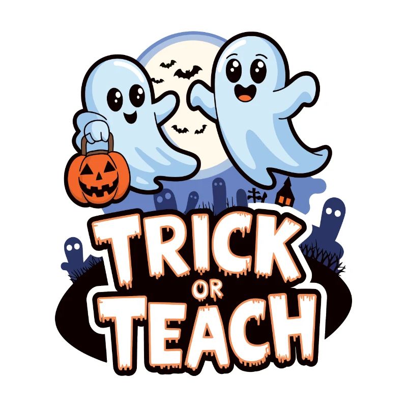 Trick Or Teach Halloween Lehrer