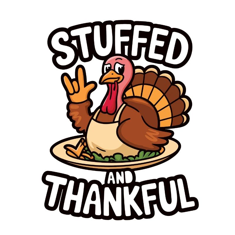 Dinde drôle de Thanksgiving