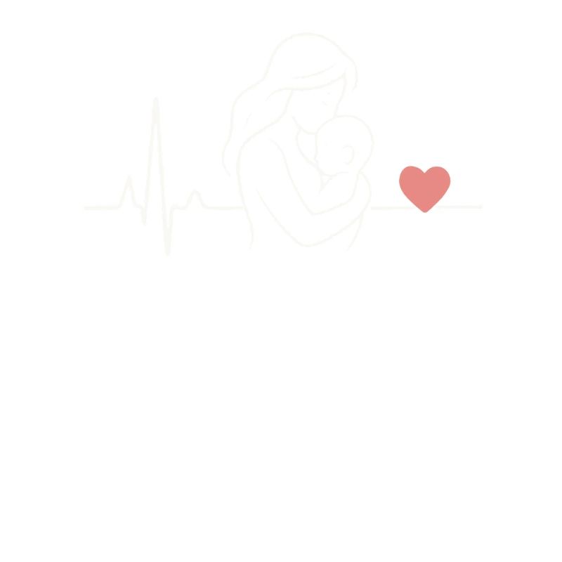 Herzschlag Design Mama Liebe Kind Mutter Muttertag