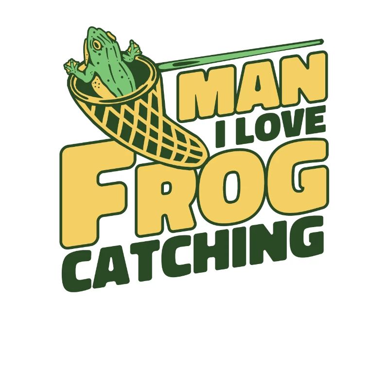 Man I Love Frog Catching Tree Frog Toad Frog