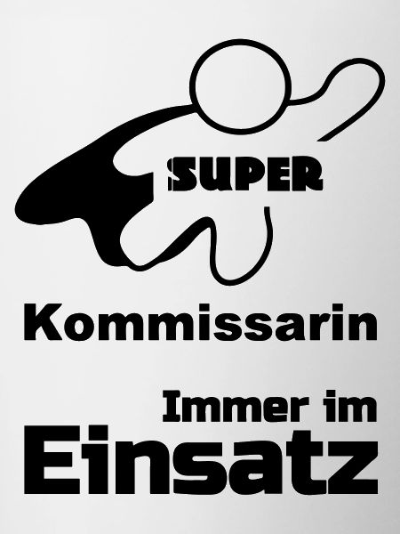 Super Kommissarin Geschenk